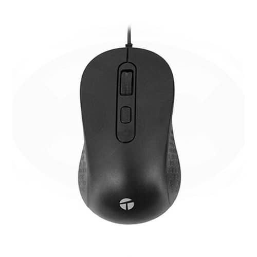 Mouse Teros TE-1229S c/cable Black