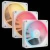 Kit de ventiladores CORSAIR flujo reversible iCUE LINK LX120-R RGB de 120 mm x3 blanco