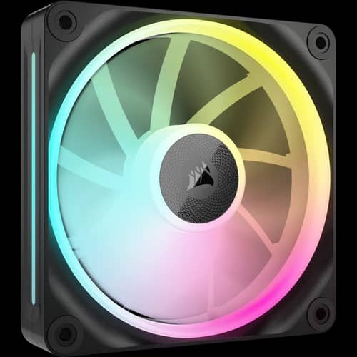 Kit de ventiladores CORSAIR iCUE LINK LX120 RGB de 120 mm x3 negro