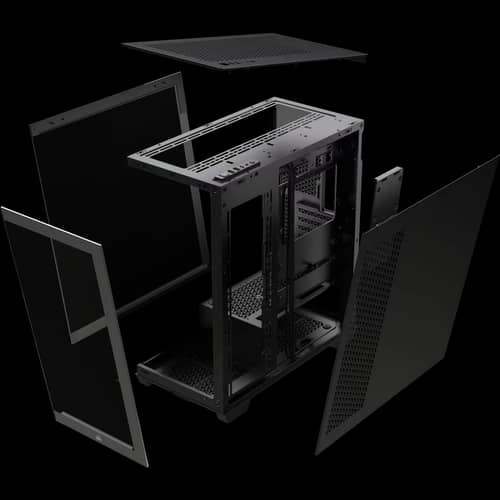 Gabinete CORSAIR 3500X Mid Tower negro