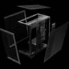 Gabinete CORSAIR 3500X Mid Tower negro