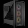 Gabinete CORSAIR FRAME 4000D RS ARGB Mid Tower Negro