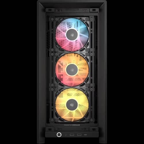 Gabinete CORSAIR FRAME 4000D RS ARGB Mid Tower Negro