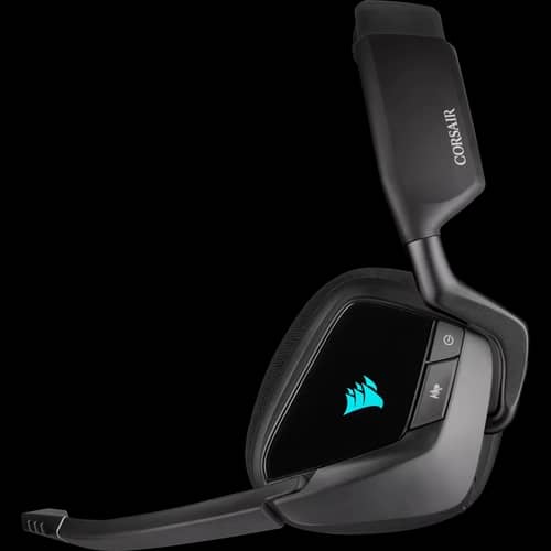 Auriculares gaming CORSAIR VOID RGB ELITE Wireless 7.1 carbón