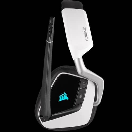 Auriculares gaming CORSAIR VOID RGB ELITE Wireless 7.1 blanco