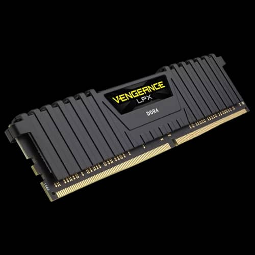 Memoria Ram UDIMM CORSAIR VENGEANCE LPX 8GB DDR4 3200Mhz C16 1.35V (1x8GB) - Black