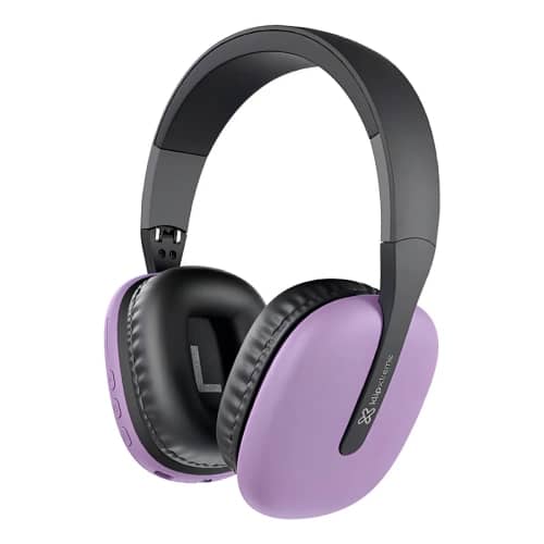 Auricular Klip Xtreme Vincha Inalámbrico 25Hs plegable púrpura