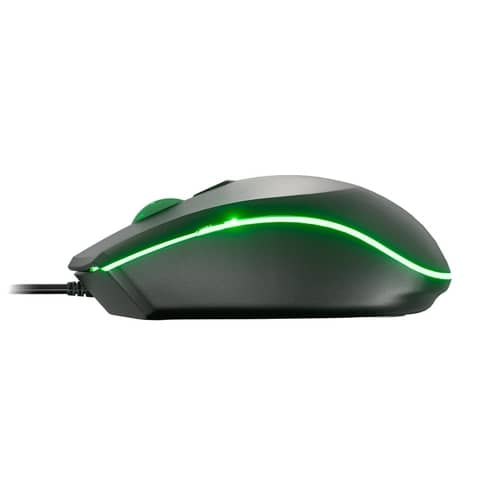 Mouse c/cable Xtech 2400 dpi , 4 botones , Led