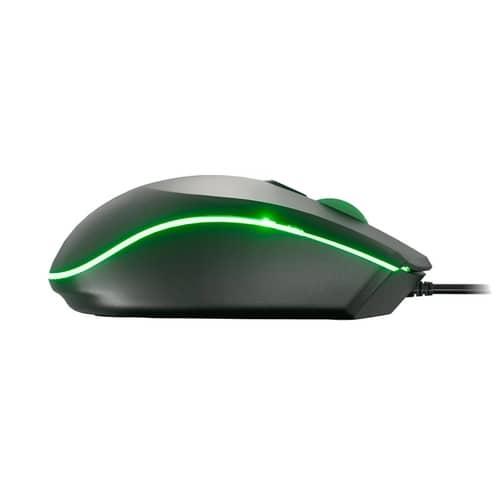 Mouse c/cable Xtech 2400 dpi , 4 botones , Led