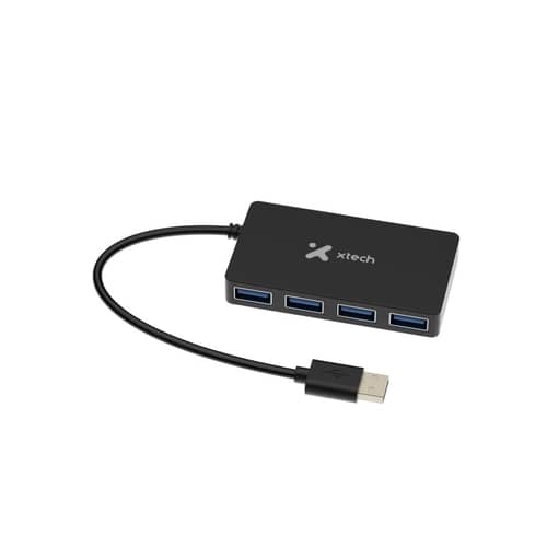 Hub Usb Xtech, Usb 3,0 de 4 puertos