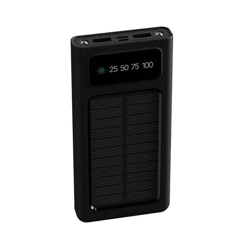 Power Xtech,10000 mAh, Panel solar, 6 salidas