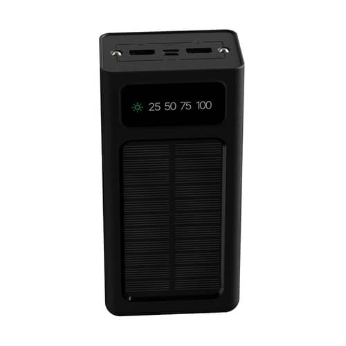 Power Xtech,30000 mAh,Panel solar, 6 salidas