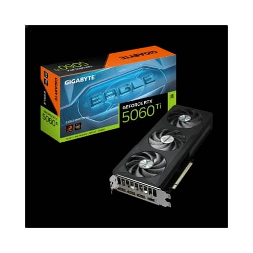 Placa de Video GIGABYTE GeForce RTX 5060 Ti EAGLE MAX OC 8G