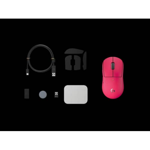 Mouse Inalámbrico Logitech GPRO Superlight 2C Rosa