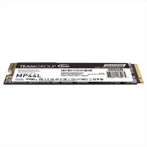 Disco Interno SSD TEAM GROUP MP44L 500GB M.2 NVMe PCIe 4.0 5000MB/s
