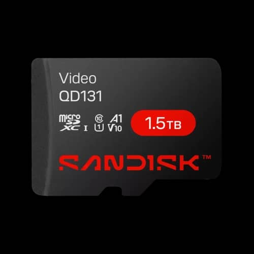 Tarjeta de Memoria Sandisk MicroSDXC 1.5Tb 160Mb C10 A1