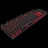 Teclado gamer CORSAIR K60 PRO Negro Cherry MV LED Red cableado
