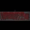 Teclado gamer CORSAIR K60 PRO Negro Cherry MV LED Red cableado