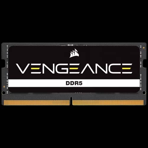 Memoria Ram SODIMM CORSAIR VENGEANCE 8GB DDR5 4800MHz CL40 1.1V Single Negro