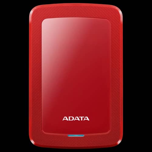 Disco Externo HDD ADATA AHV300 1TB Red USB 3.2