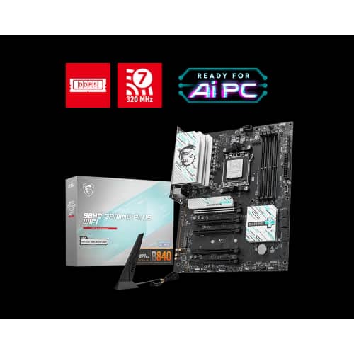 Motherboard MSI B840 GAMING PLUS WIFI AM5 DDR5