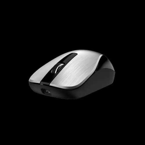 Mouse Inalámbrico Genius Recargable Eco-8015 Plata