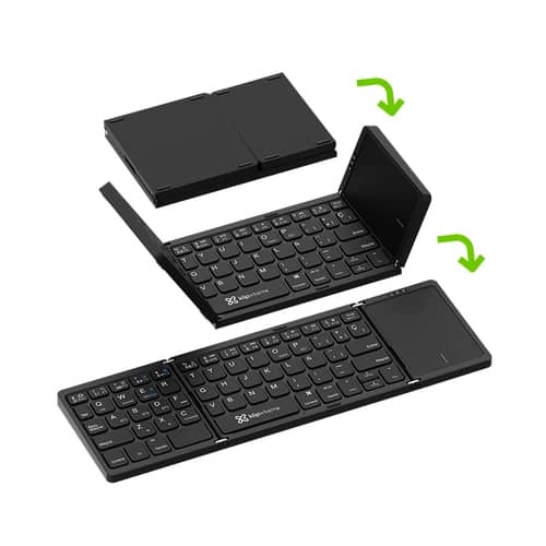 Klip Xtreme teclado FlexPlit Bluetooth Negro