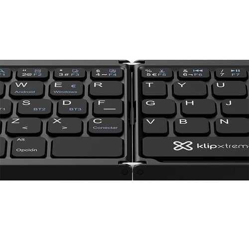 Klip Xtreme teclado FlexPlit Bluetooth Negro