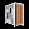 Gabinete CORSAIR FRAME 4000D RS Wood Mid-Tower, Blanco / Madera