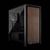 Gabinete CORSAIR FRAME 4000D RS Wood Mid-Tower, Negro / Madera