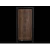 Gabinete CORSAIR FRAME 4000D RS Wood Mid-Tower, Negro / Madera