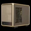 Gabinete Cooler Master MasterFrame 400 Mesh Gold Mini Tower 1 Fan 140mm Tempered Glass Gold s/Fuente