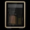 Gabinete Cooler Master MasterFrame 400 Mesh Gold Mini Tower 1 Fan 140mm Tempered Glass Gold s/Fuente