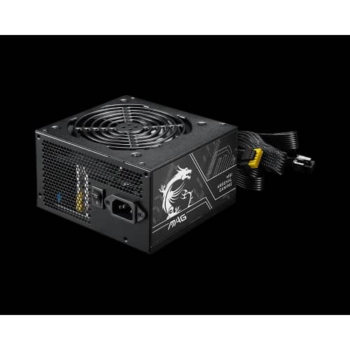Fuente MSI MAG A650GN II 650W 80 Plus Bronze ATX Cable USA