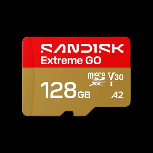 Tarjeta de Memoria SanDisk Extreme GO microSDXC 128GB UHS-I U3 V30 A2 240MB/s
