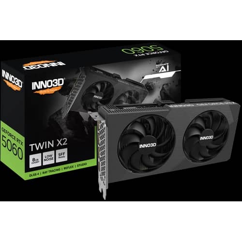 Placa de Video Inno3D GeForce RTX 5060 Twin X2 8GB