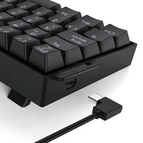 Teclado Redragon Fizz K617 Magnético Negro