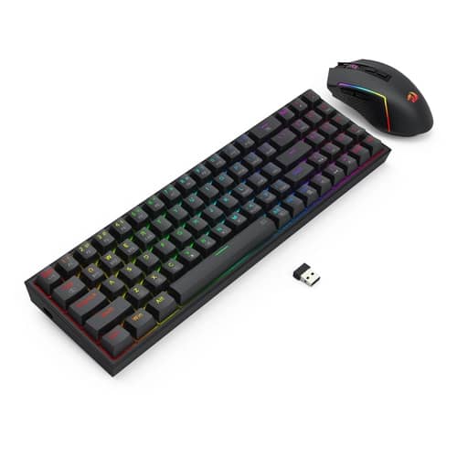 Combo Teclado y Mouse Inalámbrico Redrago S136