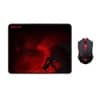 Combo Mouse y Mouse Pad Inalámbrico Redragon M601W