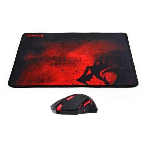 Combo Mouse y Mouse Pad Inalámbrico Redragon M601W