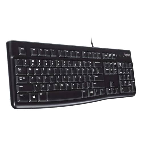 Teclado c/Cable LOGITECH K120 Negro