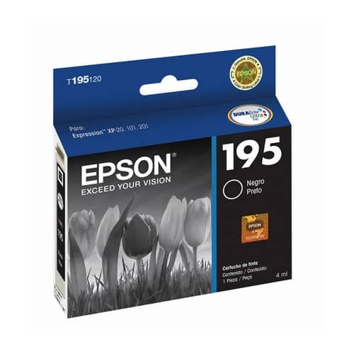 Cartucho de Tinta EPSON 195 Negro
