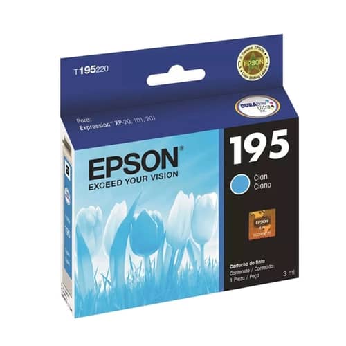Cartucho de Tinta Epson  195 Cian