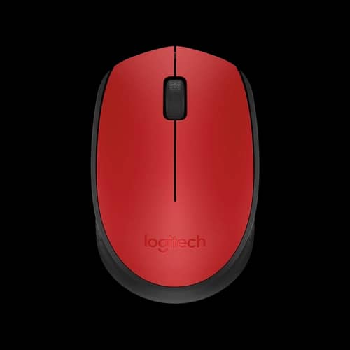 Mouse Inalámbrico LOGITECH M170 Rojo
