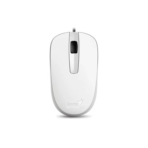 Mouse c/cable GENIUS DX-120 Blanco