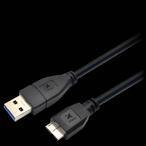 Cable Xtech USB 3.0 macho - Micro USB macho 1mt di