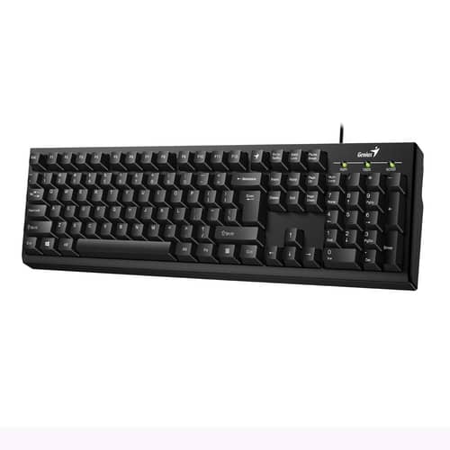 Teclado c/Cable GENIUS KB-100 Negro