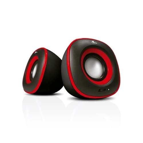 Parlante XTECH XTS-115RD Negro y Rojo