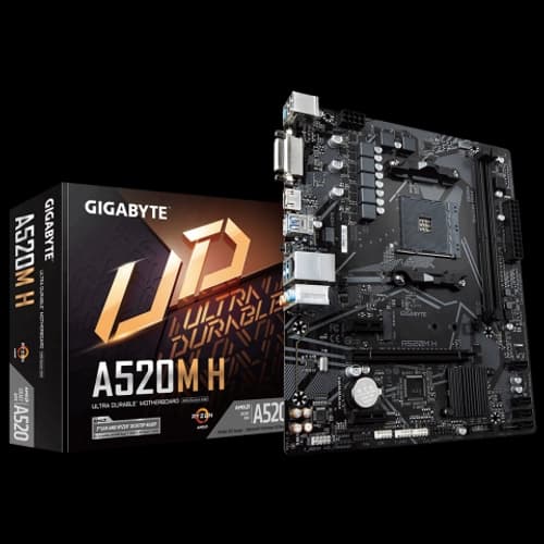Motherboard GIGABYTE A520M H Ultra Durable AM4 DDR4