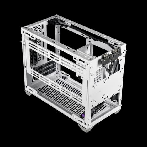 Gabinete COOLER MASTER MasterBox NR200P Blanco Mini ITX S/Fuente